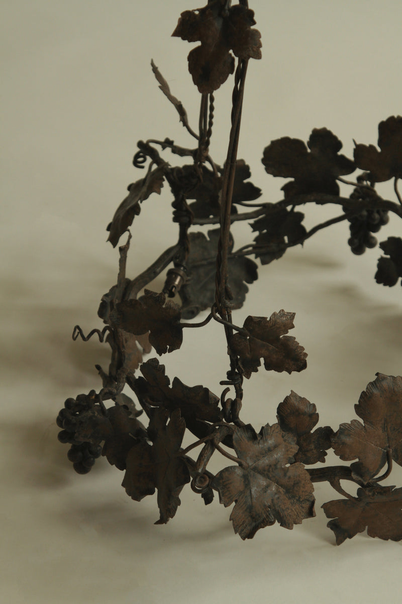 Vines and Leaves Metal Chandelier