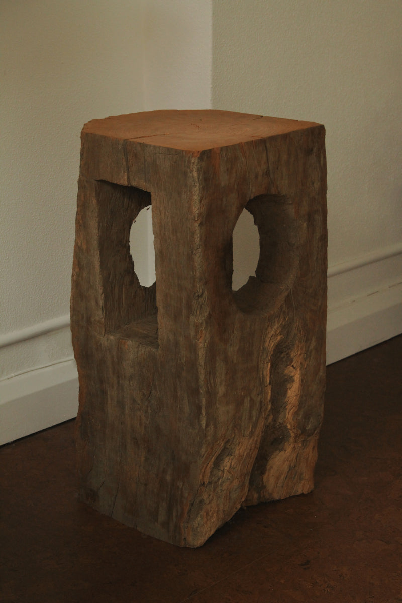 Heavyweight Rough Wooden Plinth