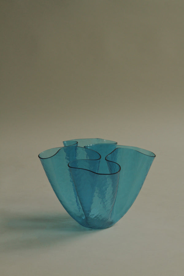 Fine Glass Handkerchief Vase